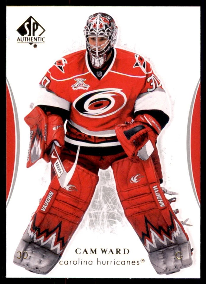 2007-08 SP Authentic Cam Ward #14 - Image 1 of 2