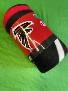 NFL Atlanta Falcons 50"" x 60"" gemütlicher Vlieswurf neu mit Etikett - Bild 1 von 2