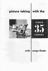 Kodak 35 Camera With Range Finder Instruction Manual Reprint