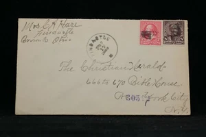 Ohio: Fincastle 1896 Registered Cover, DPO Brown Co - Picture 1 of 2