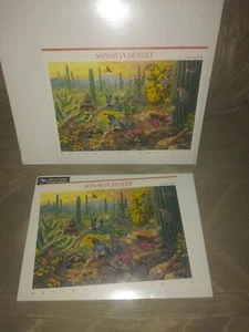 2 USPS Sonoran Desert 10 Stamps Sheets 1 First Day Of Issue 1999 33 Cents New... - Picture 1 of 8