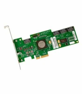 SAS3041E-FSC FUJITSU LSI 4PORT SAS RAID CONTROLLER CARD PCI-E - L3-00131-01C - Photo 1/1