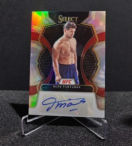 2023 UFC Select Oleg Taktarov Silver Signatures #SG-OLG
