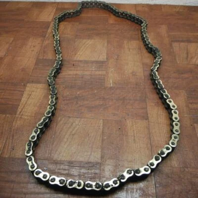 93-01 kawasaki ninja zx11 MAIN DRIVE CHAIN RK 50X XW 2758 GOLDEN - Image 1 of 4