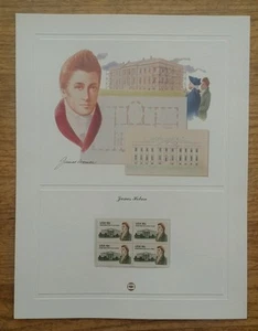 POSTFRISCHE US BRIEFMARKEN PANEL 1981 JAMES HOBAN SCOTT # 1936 BLOCK POSTFRISCH - Bild 1 von 5