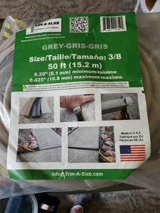 3/8 Zoll X 50 Ft. Betonkompensator in grau - Bild 1 von 4