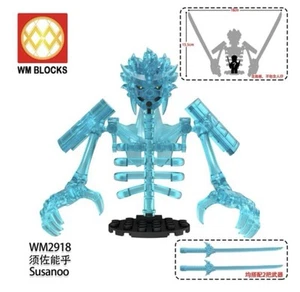 Custom Naruto Shippuden Kakashi Skeleton Susanoo Building Set, New/Mint - Picture 1 of 1