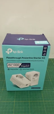 TP-Link TL-PA7017P KIT AV1000 - Gigabit Powerline Starter-Kit mit Steckdose _0,6 - Bild 1 von 4