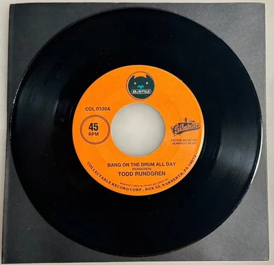 Todd Rundgren / Bang On the Drum All Day & Good Vibrations / 45rpm / NM+ Foto 1 de 4