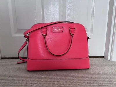 Kate Spade Tiffany Hotrose Wellesley Rachelle Tote Small - Image 1 of 4