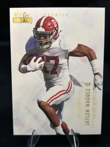 JAYLEN WADDLE DOLPHINS 2021 WILD CARD MATT WHITE RC MBC-12 - Bild 1 von 2