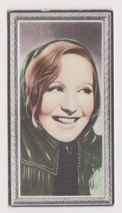 Elisabeth Bergner 1936 Godfrey Phillips Stars of the Screen Tabakkarte #14 - Bild 1 von 2