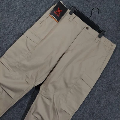 Vertx Pants Mens 40x32 Khaki Tan Phantom LT 2.0 Tactical Cargo Ripstop Workwear - Image 1 of 4