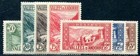 FRANZÖSISCH ANDORRA 1941 76-82 ** POSTFRISCH TADELLOSER SATZ 12€(I1916