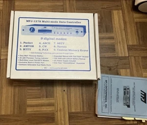 Vintage MFJ 1278 Multi-mode data controller & MFJ 1289 MULTICOM with extras - Zdjęcie 1 z 7