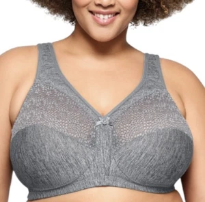 Glamorise Vollfigur-BH Übergröße 44G Neu MagicLift ohne Bügel #1064 - Bild 1 von 4