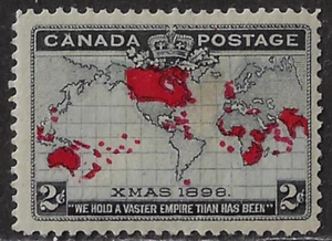 Canada Stamps — 1898, Christmas / Imperial Penny Postage Issue #86 Ref. 1005 - Picture 1 of 2