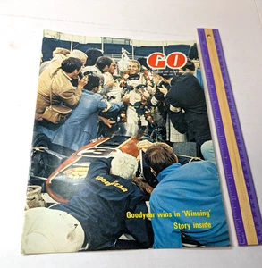 Go Goodyear Tire Dealer Magazine 1969 Winning Movie Paul Newman  Racing - Picture 1 of 9