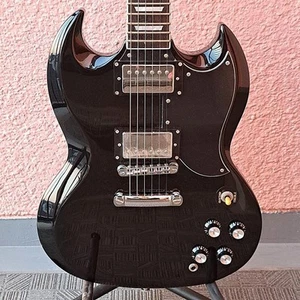 Tokai SG Black Mahogany body Set neck - Picture 1 of 15