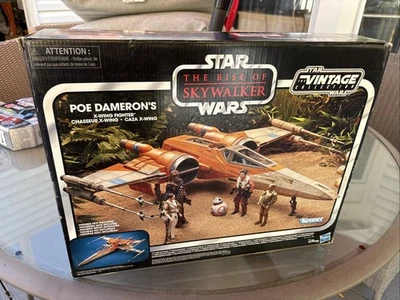 Star Wars The Rise of Skywalker Poe Dameron’s X-Wing Vehículo de combate Hasbro desgaste Foto 1 de 4