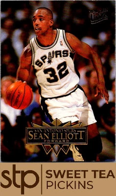 1995-96 Ultra #162 Sean Elliott - Image 1 of 2