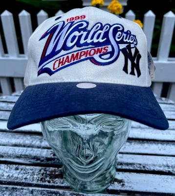 1999 NEW YORK YANKEES WORLD SERIES CHAMPIONS SPORT SPECIALTIES HAT NEW WITH TAGS - Image 1 of 4