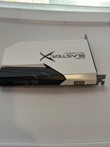 Sound BlasterX AE-5 Plus SABRE32-class Hi-res 32-bit/384 kHz PCIe Gaming Sound - Afbeelding 1 van 4