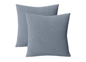 NEW Room Essentials™ 2 pk Reversible Woven Cotton/Polyester Throw Pillow Covers - Picture 1 of 4