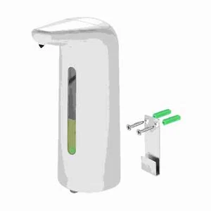 White Touchless Handsfree Automatic Sensor Soap Liquid Dispenser for Bathroom - Picture 1 of 7