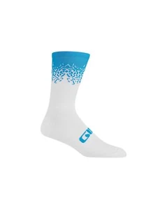 Giro Seasonal Merino Cycling Socks, Ano Blue White, X-Large - Picture 1 of 1