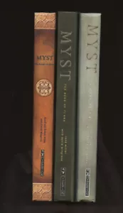 Miller, Rand and Robyn: Myst: Beautiful set of all 3 hard back books 1st edition - Bild 1 von 8