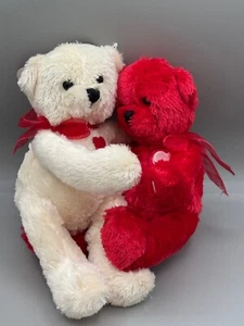 Hallmark 2er Set Sweet Hugs Bären rot/weiß NEU - Bild 1 von 3