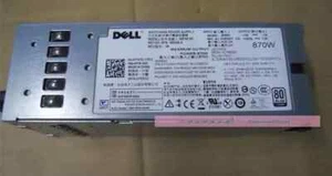 Dell Poweredge R710 T610 870W Power Supply PT164 VT6G4 YFG1C 7NVX8 - Picture 1 of 3