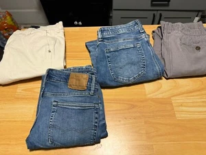 Abercrombie & Fitch / American Eagle Denim Jeans Menge 4 Paar 31X32 - Bild 1 von 18