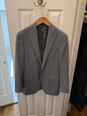 Спортивное пальто в клетку Caruso 36r  - Изображение 1 из 4