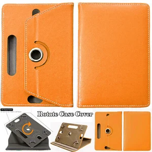 NEW Leather 360 Rotate Flip Stand Case Cover For Amazon Fire HD 10/10 Plus 2021 - Picture 1 of 24