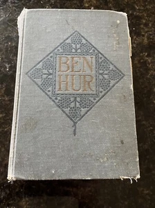 Ben-Hur A Tale Of The Christ Lew Wallace Memorial Edition Vtg HC Book 1908 (T) - Imagen 1 de 14