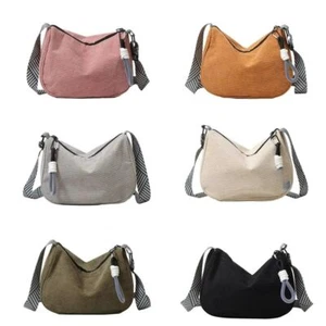 Corduroy Single Crossbody Bag Versatile Women Handbag New Shoulder Bag - Picture 1 of 18