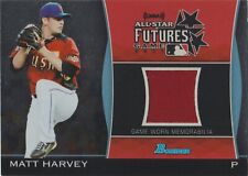 Matt Harvey - 2011 Bowman Draft Futures Game Relics - #FGR-MH - New York Mets