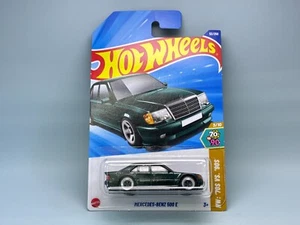 Ruedas de goma personalizadas Mainline Hot Wheels Real Riders # Mercedes Benz 500 E - Imagen 1 de 5