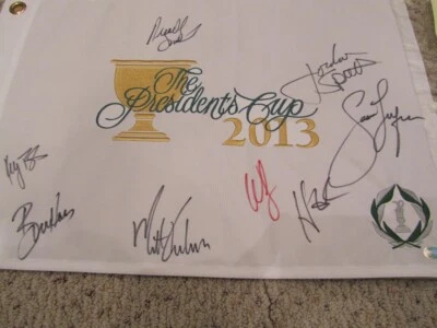 Auto Presidents Cup Flag 2013 Estados Unidos Muirfield Village Jordan Spieth Foto 1 de 4