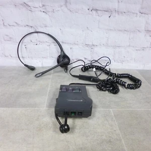 Plantronics M12 Vista Telephone Headset System + Headset - Picture 1 of 7