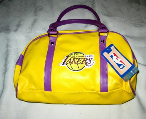 LOS ANGELES LAKERS Embroidered Logo Fastlane Purse #04 - NEW Cover