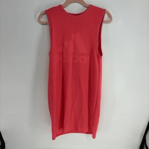 Abito da canotta senza maniche logo Adidas donna rosa usato senza maniche XS - Foto 1 di 6
