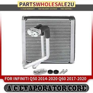Front A/C Evaporator Core for Infiniti Q50 2014-2020 Q60 2017-2020 Parallel Flow - Picture 1 of 8