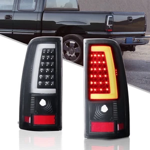 Luces traseras LED negras lámparas de freno para Chevy Silverado 1500 2500 3500 2003-2006 - Imagen 1 de 9