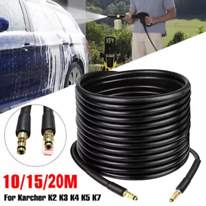 K2 K3 K4 K5 K7 Pressure Washer Extension Hose Pipes 10/15/20m Karcher K Series - Picture 1 of 16