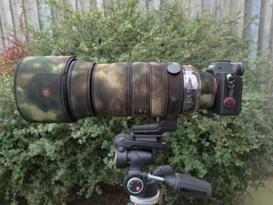 Sigma 150 600 f5 6.3 Dg Dn Sport Neopreno Lente Cubierta Musgo Camo sony / Leica - Imagen 1 de 1