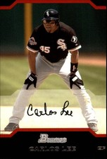 2004 Bowman Baseball Card #79 Carlos Lee