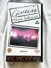 GENESIS Three Sides Live ORIGINAL Videocassette VHS TAPE